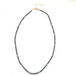 Load image into Gallery viewer, 18K Yellow Gold Diamond Briolette Necklace
