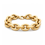 Load image into Gallery viewer, ESTATE 14K Yellow Gold Round Link Bracelet