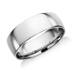 Load image into Gallery viewer, MEMOIRE Men's Platinum 7mm Wedding Band