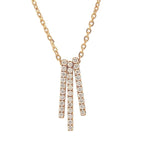 Load image into Gallery viewer, Diamond Bar Necklace