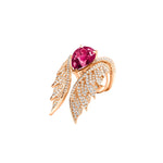 Load image into Gallery viewer, STEPHEN WEBSTER Rubelite Toumaline Cocktail Ring