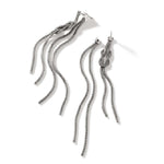 Load image into Gallery viewer, JOHN HARDY Love Knot Sterling Silver Drop Earrings
