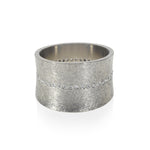 Load image into Gallery viewer, TODD REED Palladium Wide Diamond Eternity Band