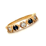 Load image into Gallery viewer, Sapphire and Diamond Ring