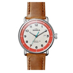 Load image into Gallery viewer, SHINOLA The Canfield Model C56 Cool Gray Dial Bourbon Leather Watch, 43mm
