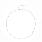 Load image into Gallery viewer, Diamond Bezel Station Necklace
