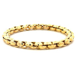 Load image into Gallery viewer, Stretchable 18K Yellow Gold Link Bracelet