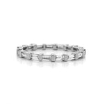 Load image into Gallery viewer, BEVERLY K 18K White Gold Diamond Eternity Band