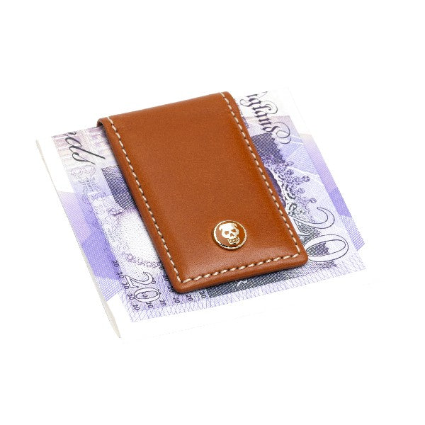DEAKIN & FRANCIS Leather Magnetic Money Clip