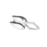 Load image into Gallery viewer, STEPHEN WEBSTER 18K White Gold Thorn Convertible Ring