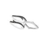 Load image into Gallery viewer, STEPHEN WEBSTER 18K White Gold Thorn Convertible Ring