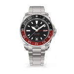 Load image into Gallery viewer, MONTA Skyqyest Automatic 24-Hour 40.7mm Black Dial