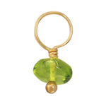 Load image into Gallery viewer, HEATHER B. MOORE Peridot Rondelle Unfaceted Gemstone