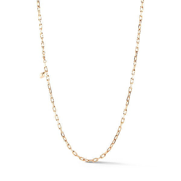 Saxon Rose Gold Chain Link Necklace
