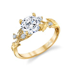 Load image into Gallery viewer, PARADE DESIGNS 14K Yellow Gold Vintage-Inspired Engagement Ring
