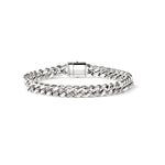 Load image into Gallery viewer, JOHN HARDY Mens Sterling SIlver Curb Chain Bracelet 7mm