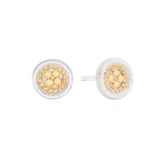 ANNA BECK Smooth Border Mini Stud Earrings