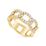 Load image into Gallery viewer, Diamond Link Ring