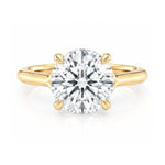 Load image into Gallery viewer, MICHAEL M 18K Yellow Gold Round Solitaire Engagement Ring