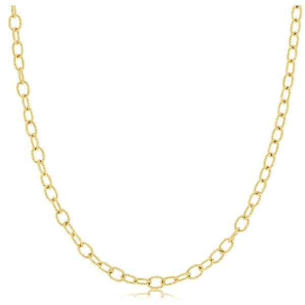 SETHI COUTURE 18K Yellow Gold Medium Twisted Oval Chain