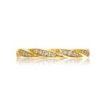 Load image into Gallery viewer, SETHI COUTURE Twine Diamond Band