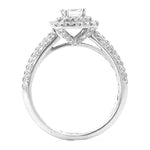Load image into Gallery viewer, Double Halo Asscher Engagement Ring - Proposal Ready - Final Sale