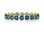 Load image into Gallery viewer, SLOANE STREET London Blue Topaz Band