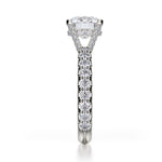 Load image into Gallery viewer, MICHAEL M Crown Engagement Ring