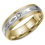 Load image into Gallery viewer, Men's Gold Wedding Band