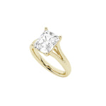 Load image into Gallery viewer, 14K Yellow Gold Split Shank Solitaire Engagement Ring