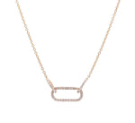 Load image into Gallery viewer, Diamond Link Necklace