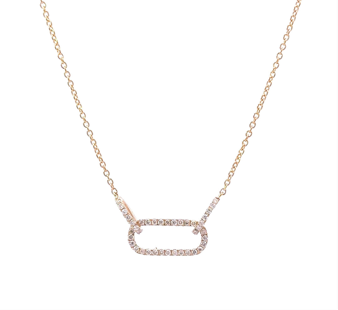 Diamond Link Necklace