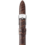 Load image into Gallery viewer, MICHELE 14mm Chocolate Alligator Strap
