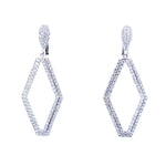 Load image into Gallery viewer, Diamond Kite Earrings