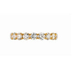 Load image into Gallery viewer, SETHI COUTURE 18K Rose Gold Molina White Diamond Band