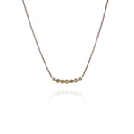 Load image into Gallery viewer, TODD REED Palladium Rose Cut Diamond Necklace