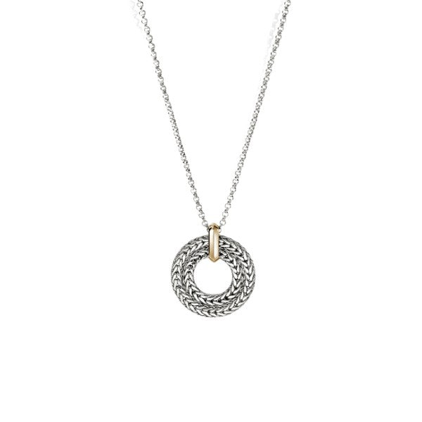 JOHN HARDY Icon Link Two-Tone Round Necklace