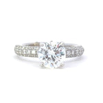 Load image into Gallery viewer, Pave Diamond Engagement Ring
