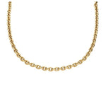 Load image into Gallery viewer, 14K Yellow Gold Oval Cable Link Bracelet