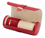Load image into Gallery viewer, WOLF Palermo Double Watch Roll In Red