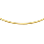 Load image into Gallery viewer, 14K Yellow Gold 4mm Omega Necklace
