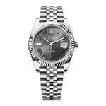 Load image into Gallery viewer, Pre-Owned Rolex Datejust 41 Wimbledon Dial Model 126334
