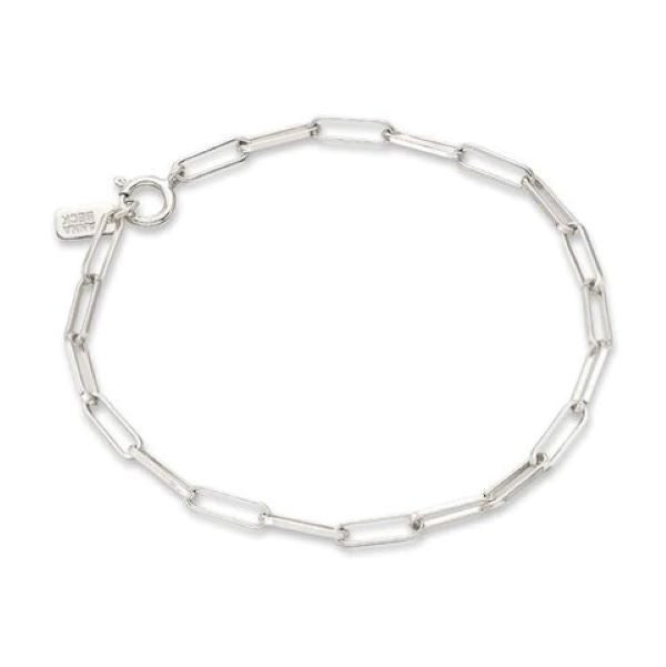 ANNA BECK Elongated Box Chain Bracelet - Silver