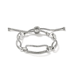 Load image into Gallery viewer, JOHN HARDY Classic Chain Knife Edge Pull Through Silver Bracelet