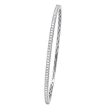 Load image into Gallery viewer, Diamond Bangle Bracelet