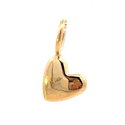 HEATHER B MOORE 14K Gold High Polished Puffy Heart