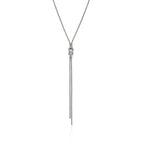 Load image into Gallery viewer, JOHN HARDY Diamond Love Knot Y Necklace