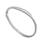 Load image into Gallery viewer, Diamond Bangle Bracelet