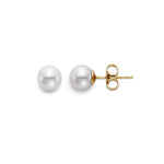 Load image into Gallery viewer, MASTOLONI Freshwater Pearl Stud Earrings 6.5-7