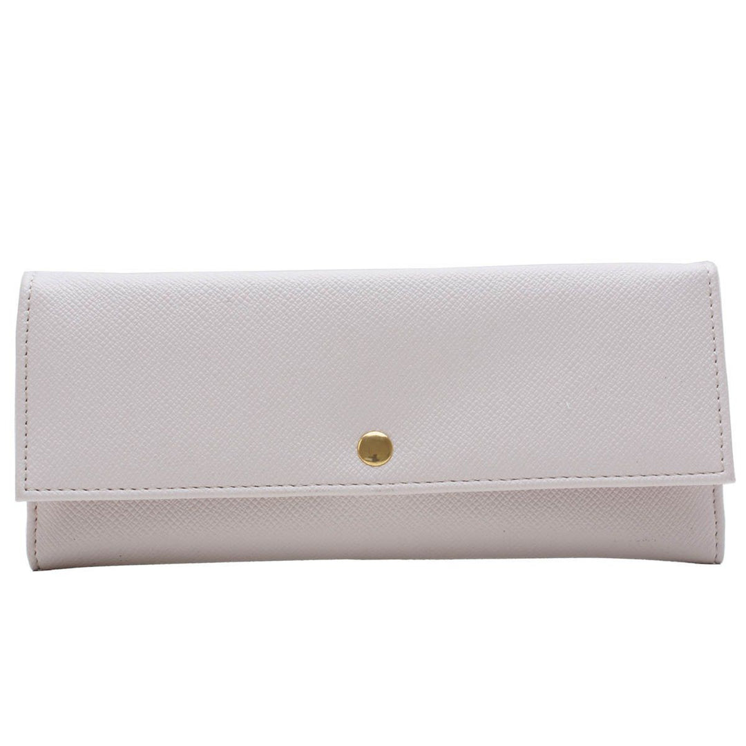 WOLF Brighton Jewelry Roll in Cream